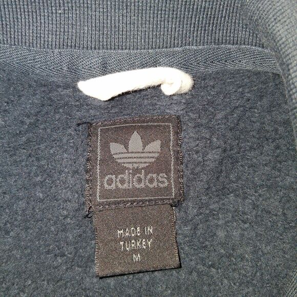 Adidas I Love Dallas Trefoil Jacket Black White Stripes Rare Size Medium - Picture 4 of 6